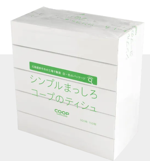 都合により違うティッシュをお届けする場合がございます。
